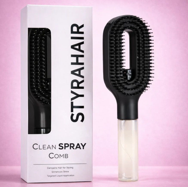 Spray Mist Hair Brush