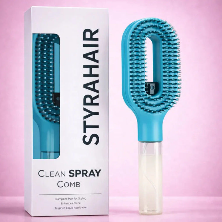 Spray Mist Hair Brush
