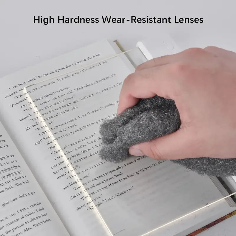 LED Flat Panel Night Vision Reading Light Eye Protection Reading Light Usb Charging Student Night Reading Lamp Book Lamp Indoor