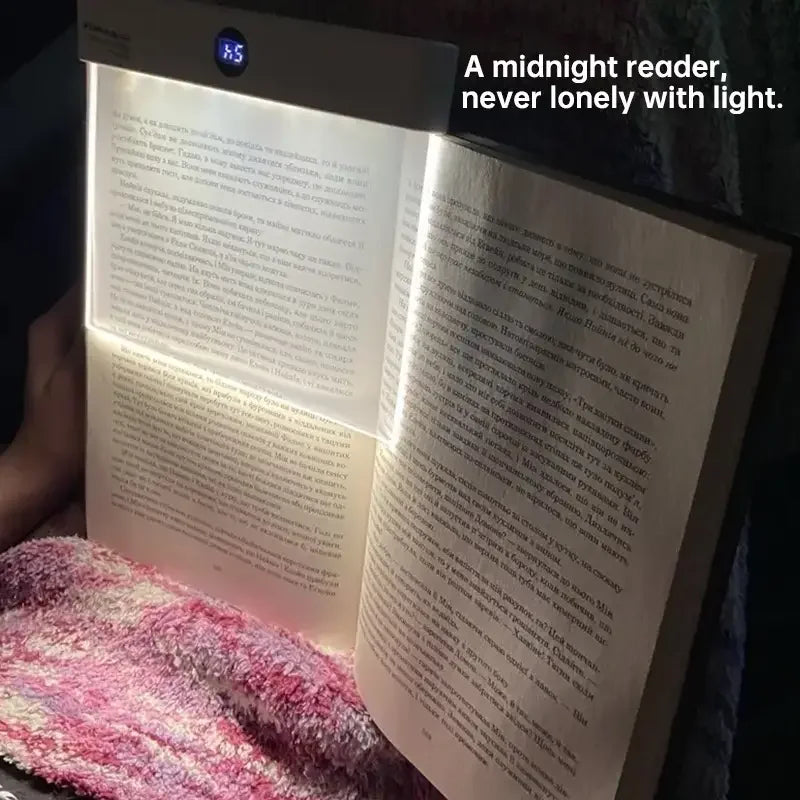 LED Flat Panel Night Vision Reading Light Eye Protection Reading Light Usb Charging Student Night Reading Lamp Book Lamp Indoor